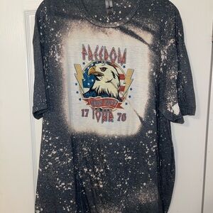 Gildan Black Freedom Tour 1976 Tee